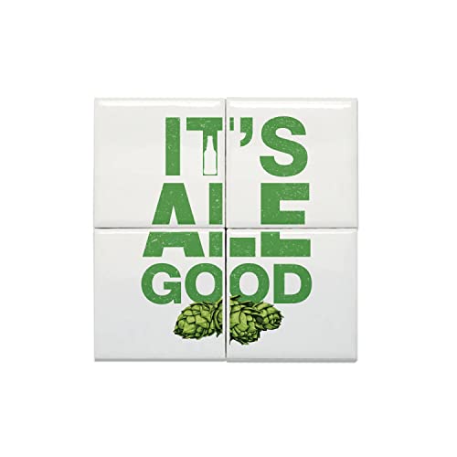 Carreaux céramique bière IPA 40x40cm pour déco bar bistrot humour