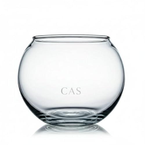 Image of CAS Glass Fish Bowl, Without Neck Collor (W /C) (8 INCHES Neck Collar Less) 3.6 litres