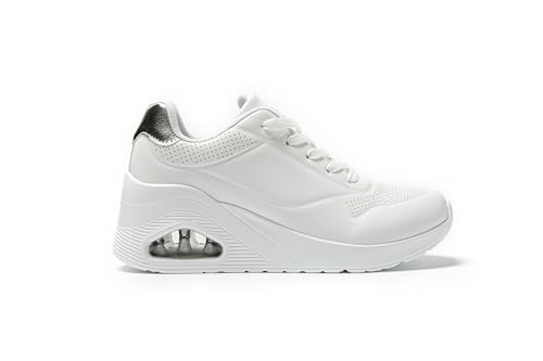Baskets femme chaussures de marche compensées avec lacets casual - 3