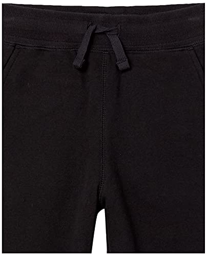 Amazon Essentials Boys' Fleece Jogger Sweatpants, Pack Of 2, Black, X-Small #TOP1