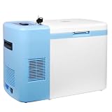 Donpemu - Congelatore portatile da -86 °C, temperatura ultra bassa, 25 l, per laboratorio criogenico con sistema di allarme intelligente, frigorifero flash per campioni di laboratorio e vaccini