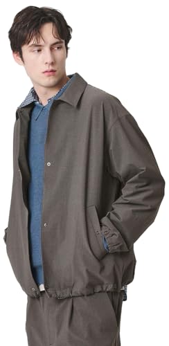 [ビューティー&ユース ユナイテッドアローズ] 360°MASTER 2.0 4ボタン コーチジャケット セットアップ対応 ストレッチ 撥水 ウォッシャブル 12251000023 1570 MD.GRAY(15) L