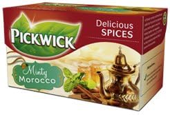 Pickwick Minty Morocco, 20 Tea Bags Per Packages, (Pack of 4)