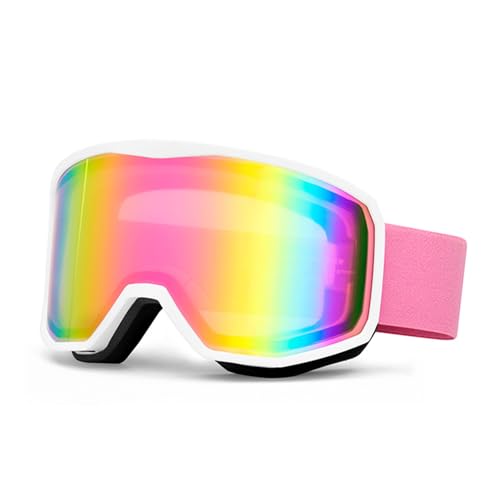 Lunettes de ski anti-buée double couche pour éviter la buée sur piste