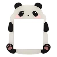 TOYANDONA Cute Panda Light Switch Decal Creative Socket Surround Sticker for Wall Decoration Easy to Apply Remove Durable Material for Rooms
