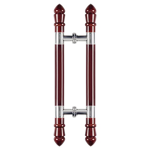 Poignée de porte coulissante en H 60cm en acier inoxydable pour portes en verre et bois