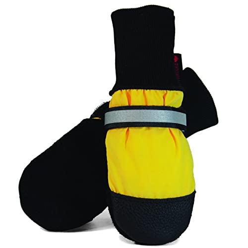 Muttluks All Weather Boots, Yellow, Medium #TOP25