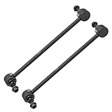 Detroit Axle - Front Sway Bar End Link Pair for 2012-2014 Ford Focus - [2013-2015 Escape] - 2013-2017 C-Max - [2014 Transit] - 2010-2013 Mazda 3 - [2010-2013 Mazda 3 Sport] - 08-14 Volvo V70