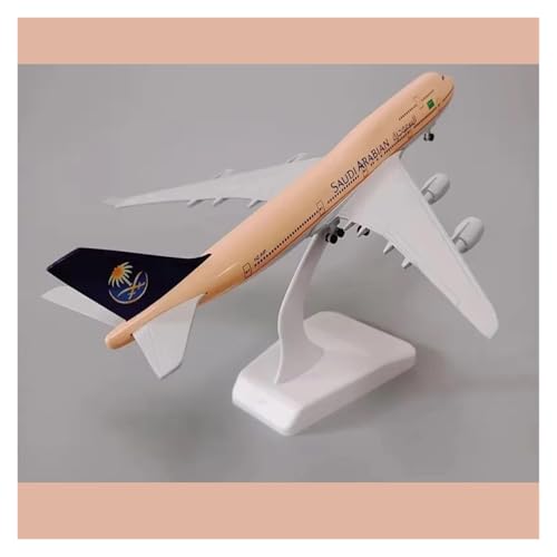 Modelo estático Boeing B747 fundido a presión de 20cm 3