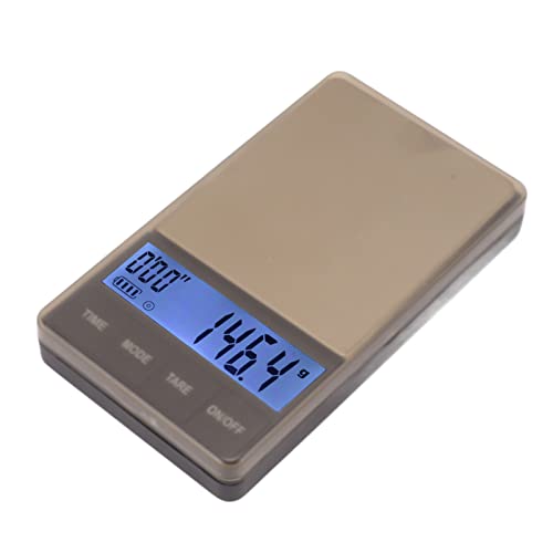 Skala Kawy Cyfrowa, Skala Kieszonkowa, Dokładność 0,1g, Funkcja Tarowa, Pojemność 1kg do Pomiaru Kawy
