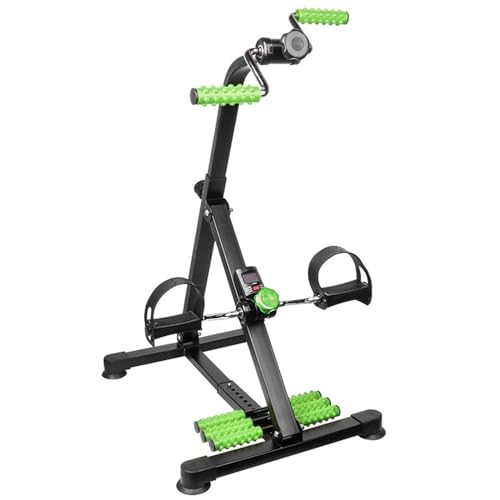 Pedalen voor Hometrainers Huishoudelijke pedaaltrainer, indoor cycling fitness revalidatie trainingsapparatuur, thuistraining fysiotherapieapparatuur for senioren, in hoogte en weerstand verstelbaar P