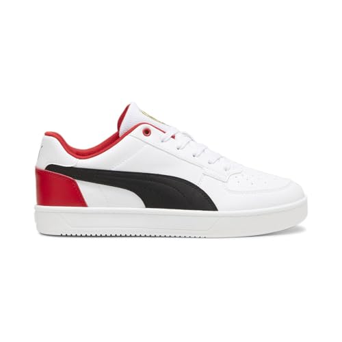 PUMA Mens Scuderia Ferrari Caven 2.0 Lace Up Sneakers Shoes Casual - White - Size 9 M