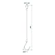MULTIBROS Sicherungsschnur PVC 8 Stück | 260mm Sicherungsseil für Anhängerverschlüsse | Robustes Gummiseil mit Ösen und Haken zum Sichern von Bordwandschlössern