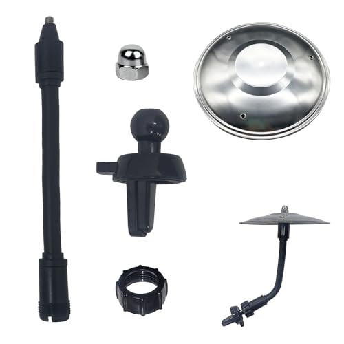 image for SCCUP Car Cymbals for Drummers, Mount Vent Grip with Joint Ball, Finge