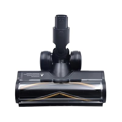 Compatible for T30 R10 R30 R20 Vacuum Electric Floor Brush Soft Roller Head Attachment with Dust Lights(Black)