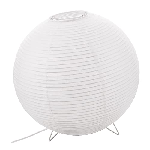 Homoyoyo Luz nocturna suave lampara lampara dormitorio candeeiros de mesa lampara mesita lampara flexo escritorio linternas de papel Lampara de papel lámpara de linterna metal