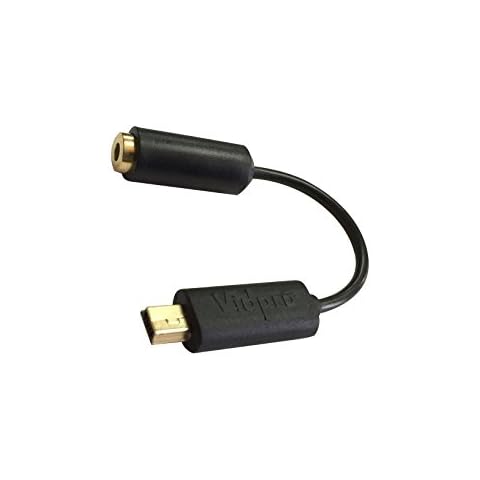 VidPro Microphone Adapter for GoPro Hero3 and Hero4 - 3.5mm to USB Mini Cover