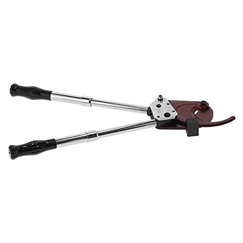 Ratschen Kabelschneider, Hochleistungs-Aluminium-Kupfer-Ratschenkabelschneider J75, Schneiden von bis zu 3x120mm² Ratschendrahtschneider und Drahtkabelschneider