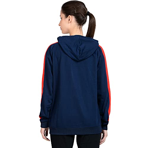 Image of Women's Sweatshirt Full Sleeve Kangaroo Pocket Pullover Hoodies - CKHD-G-08-01-S