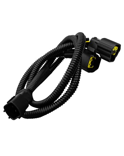 ULZOZN Car Horn One-to-Two Converter Wiring Fit for Kia Forte Carnival Borrego Hyundai Elantra Sonota Tucson, Y Type Horn Adapter Wiring Harness