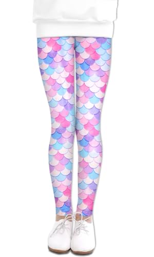 Image of LUOUSE Girls' Leggings Full Length Comfy Pants Trousers 4-13 Years