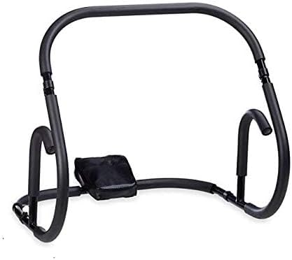 Saini_MEDICOS AB Cruncher Rocket Twister Total Six Pack Abs Fitness Pump Roller Slider Power Tummy Trimmer Ab Exerciser (Black)