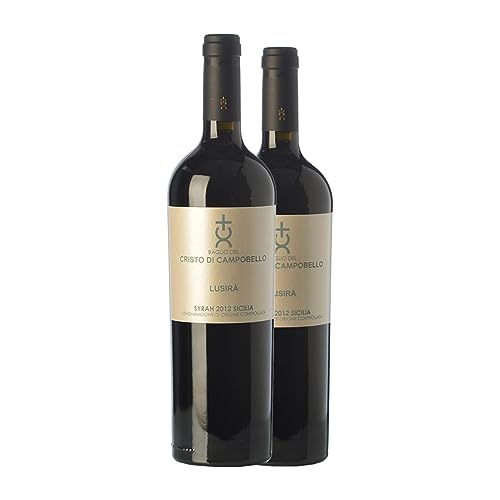 Compra Cristo di Campobello Lusirà Syrah: Vino Tinto Siciliano (Caja de 2 Botellas 75 cl) Compra Cristo di Campobello Lusirà Syrah: Vino Tinto Siciliano (Caja de 2 Botellas 75 cl)