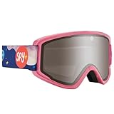  Spy+ - CRUSHER ELITE JR ECO, So Lazo, Bronze with Silver Mirror, Small, Snow Goggles, Unisex, Children