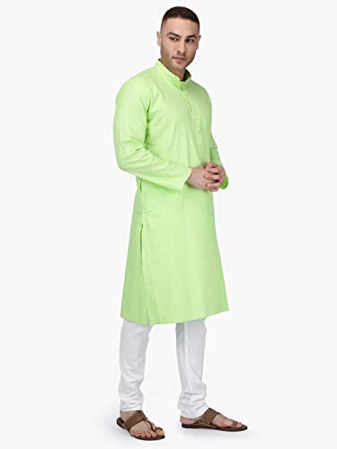 Image of Rajubhai Hargovindas Men's Premium Cotton Solid Kurta
