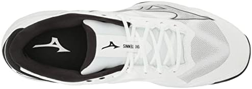 Mizuno Men's Wave Exceed Light, White/Black, 10 | Image 4