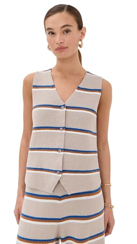 LE BOP Women's Striped Vest