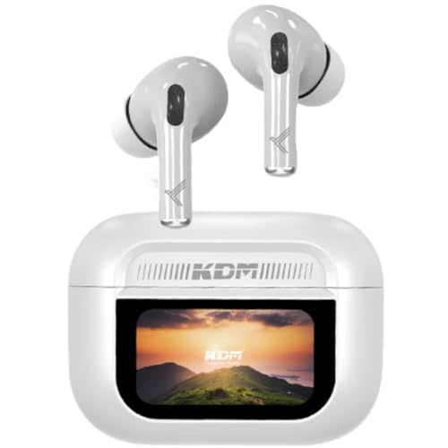 KDM – W1 Smart Pods Truly Wireless in Ear Earbuds with 50hrs Play...