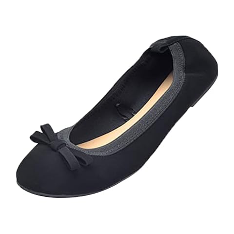 ERLINGO Damen-Ballerinas zum Aufrollen Cover