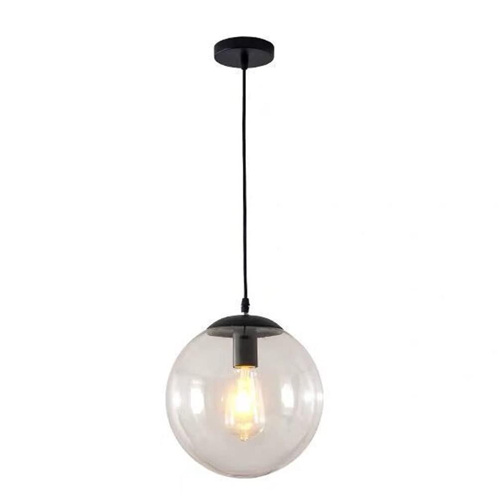 Lámpara de cristal para dormitorio y cocina con diseño de esfera 8
