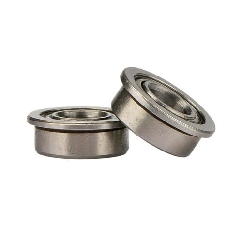 BGFIVKAD 50��/100�� FR2-5ZZ 3.175 * 7.938 * 3.571mm �t�����W�[�a�ʎ��� FR2-5-2Z �t�����W�t���V�[���h�x�A�����O(100��)