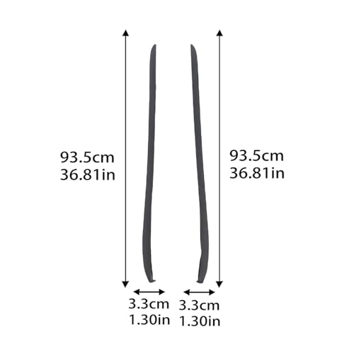 Baguette de montant A de pare-brise finition haute résistance Ford Focus