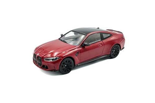 Modelo a escala 1:43 BMW G82 M4 Competition Rojo 2023 miniatura 1
