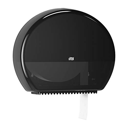 Tork Jumbo Toilettenpapierspender T1, Schwarz (Ref: 554008)