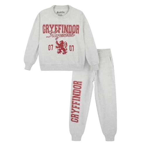 Image of Nap Chief Kids Cotton Harry Potter Gryffindor Co-ord set for Boys & Girls, Sweatshirt and Joggers Clothing Set for Casual Wear