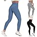 ToySdeal Completo Fitness Donna Leggins Arricciati sul Sedere Leggins XS Abbigliamento Sportivo Donna Pantaloni Compressione Donna Leggings Push up Donna Leggins Viola Donna (Blue-010, L)