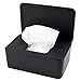 KONUNUS Feuchtt&uuml;cher Box, Toilettenpapier Box, Baby T&uuml;cher Fall, Feuchtt&uuml;cherbox T&uuml;cherbox, Tissue Toilettenpapier Spender , Serviettenbox Mit Deckel, Tissue Aufbewahrungskoffe, Kunststoff Schwarz