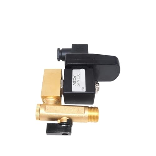 Éliminer l'eau du compresseur grâce à la vanne de vidange électronique 1/2" - 5