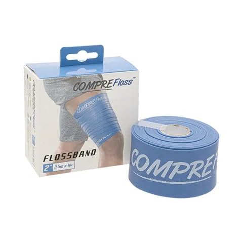 Réduire les douleurs musculaires avec la bande élastique Comprefloss M