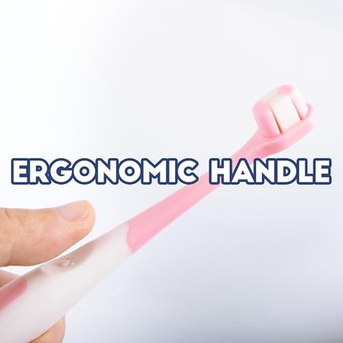 Image of Small Dog Toothbrush, Puppy & Cat Tooth Brushing Kit, Ultra Soft Head Teeth Brush for Kitten & Tiny to Medium Pet, Doggy Toothbrushes Deep Dental Clean, 1 PCS, Blue