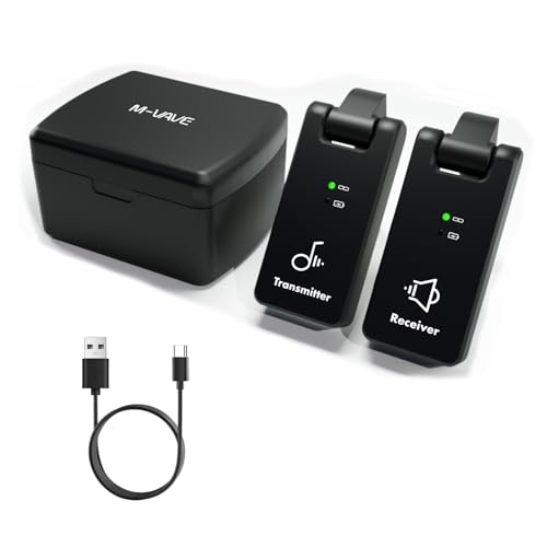M-VAVE Wireless Guitar System with Charging Box