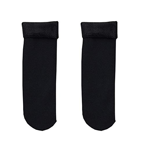 5 pares de meias femininas quentes de inverno meias femininas para neve mais meias de veludo espessa