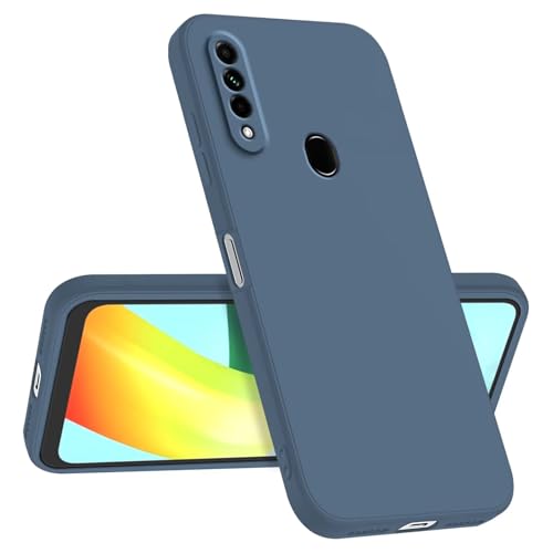 Longstong Funda Compatible con OPPO A31 (6.5'), Delgada Antigolpes Personalizada Diseño Minimalista - Lavanda Gris