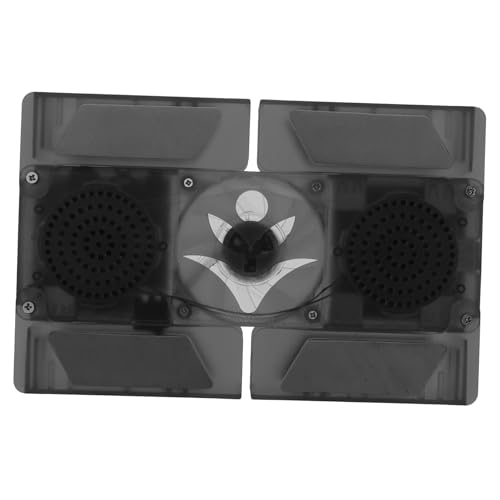 Base refrigerante portátil plegable para laptop con doble ventilador miniatura 1