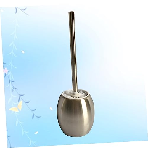 Brosse WC acier inoxydable Ciieeo avec support durable de sol - 8