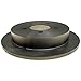 ACDelco 18A1107A Advantage Non-Coated Rear Disc Brake Rotor